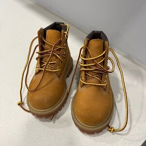 Timberland Kids Brown Lace-Up Boots
